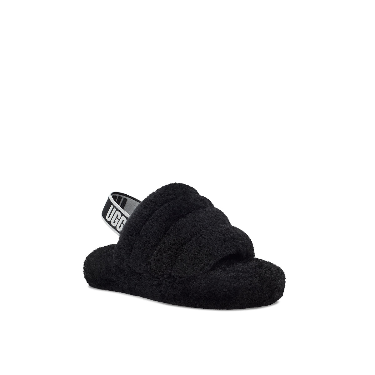 UGG Fluff Yeah Slide Black  