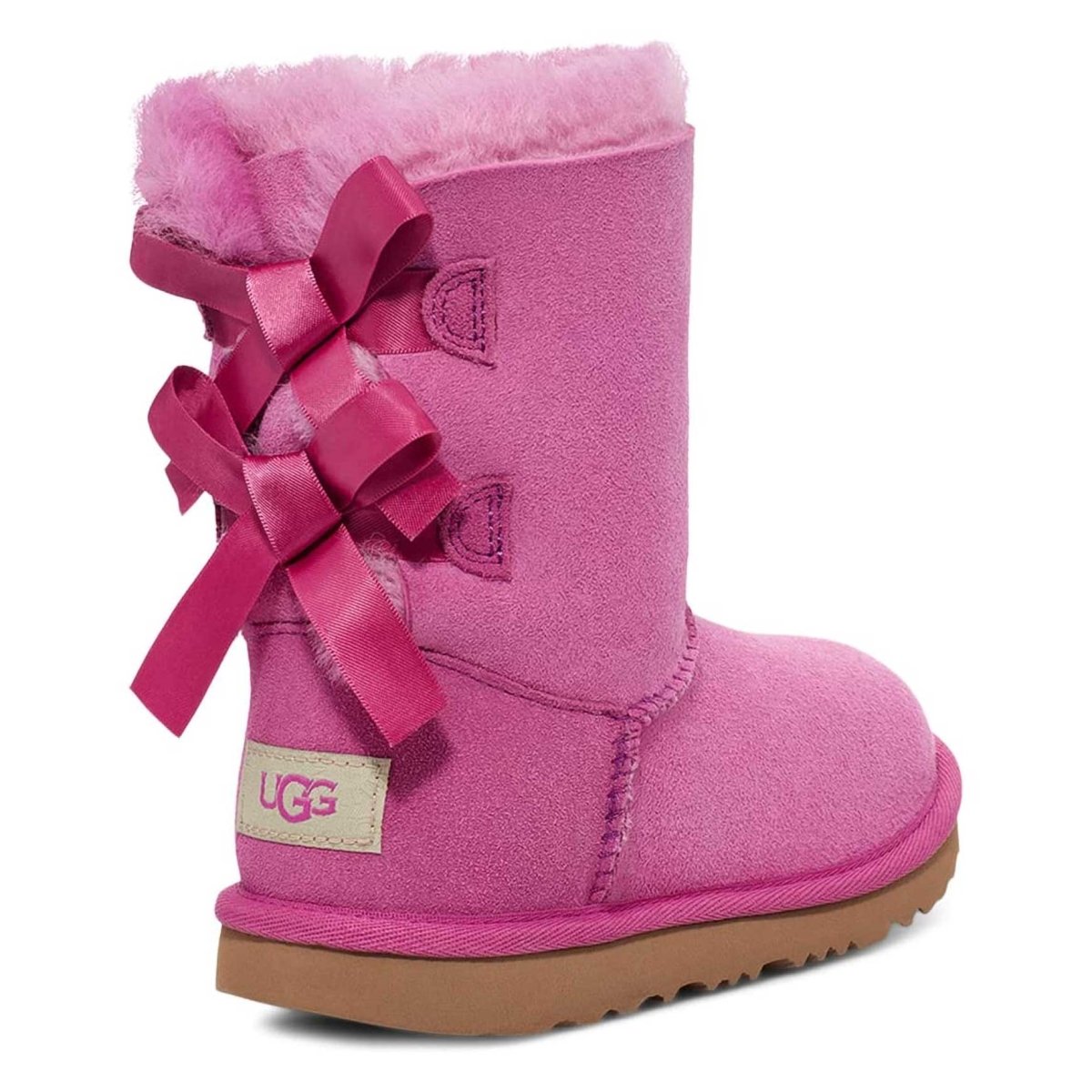 UGG Girl's Bailey Bow II Purple Ruby