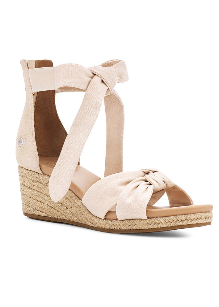 UGG Yarrow Wedge Sandal - Natural