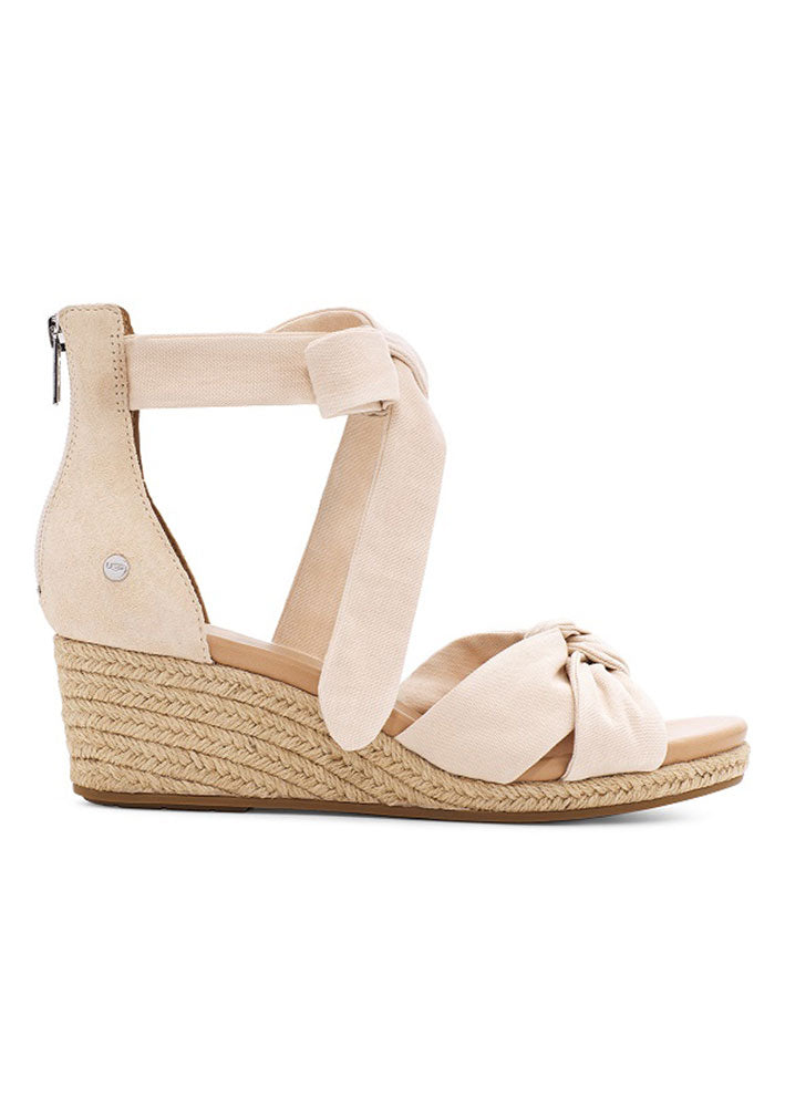 UGG Yarrow Wedge Sandal - Natural