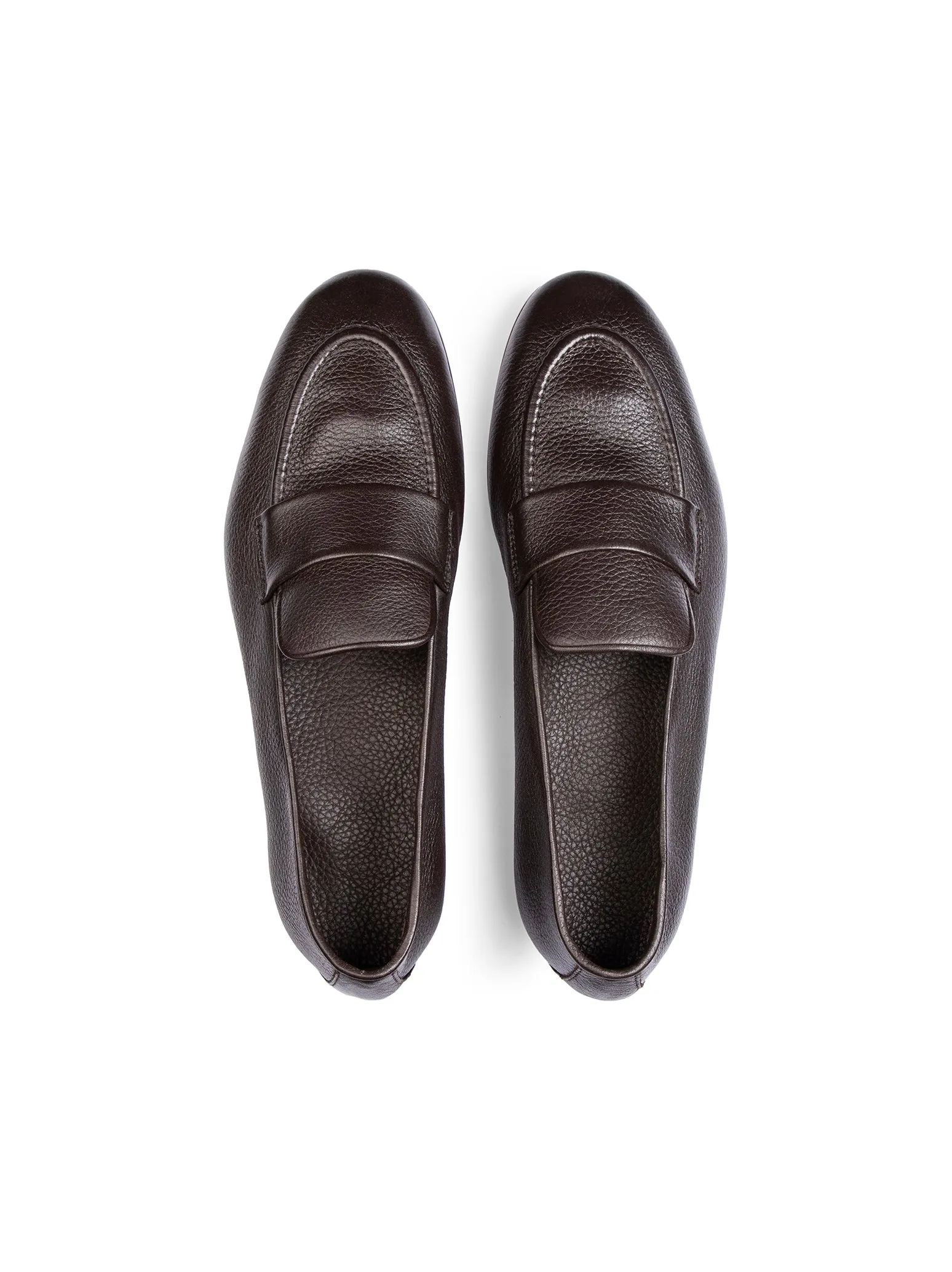 Unlined Penny Loafer/DK BR