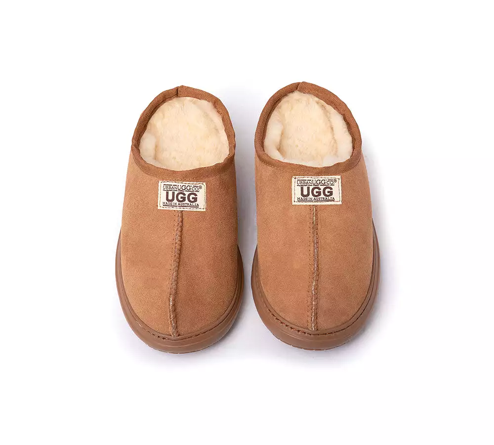 URBAN UGG Australian Made Sheepskin Slippers Unisex Active Scuff