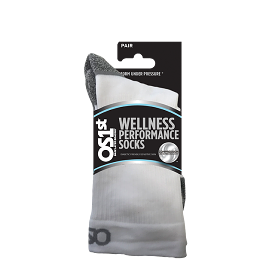 Wellness Performance Socks - White