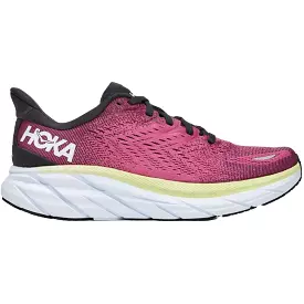 Women's Hoka One One Clifton 8, Blue Graphite/Ibis Rose, 5 B Medium