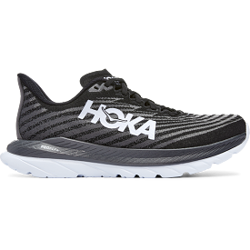 Women's Hoka One One Mach 5, Black/Castlerock, 9 B Medium