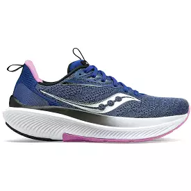 Women's Saucony Echelon 9, Indigo/Grape, 9 B Medium