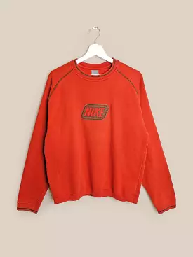 Y2K NIKE Pumpkin Spice Sweatshirt - size M-L / height 164 -176 cm